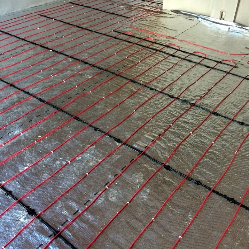 Elektrické podlahové vykurovanie - realizácia JM Elektro