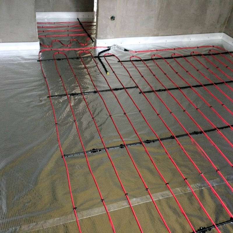Elektrické podlahové vykurovanie - realizácia JM Elektro